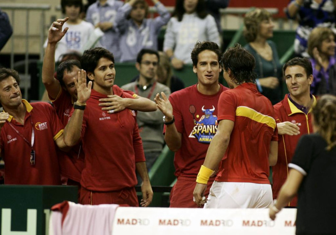 Equipo espa�ol de Copa Davis