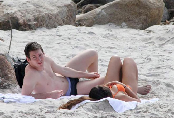 Messi con su novia