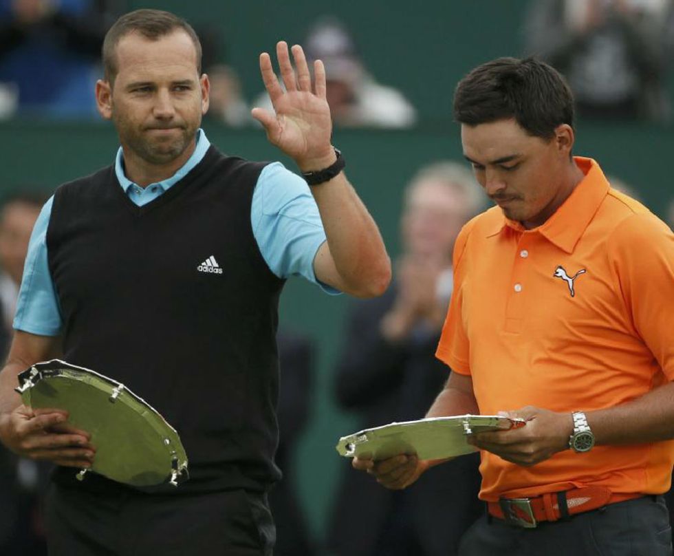 Sergio Garc�a y Rickie Fowler empataron en la segunda plaza.