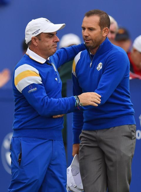Sergio Garc�a gan� su partido ante Furyk.