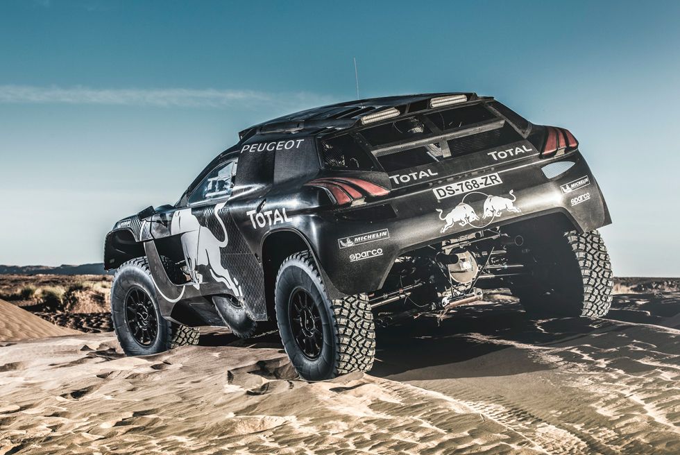 As� es el nuevo coche que llevar� Carlos Sainz en el pr�ximo Rally Dakar.