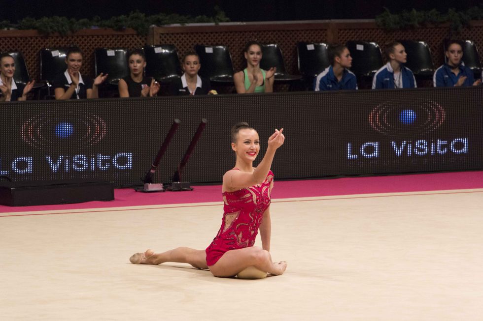 Rizatdinova brill� en Vitoria.