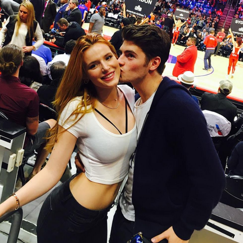 Bella Thorne y Gregg Sulkin