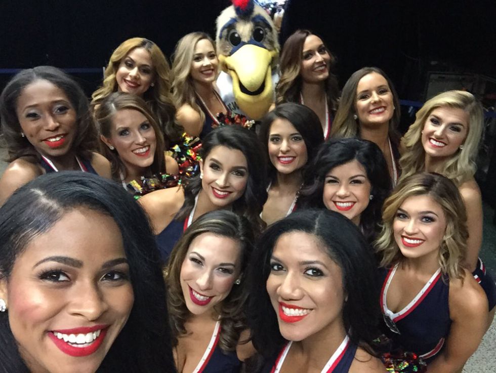 New Orleans Pelicans cheerleaders