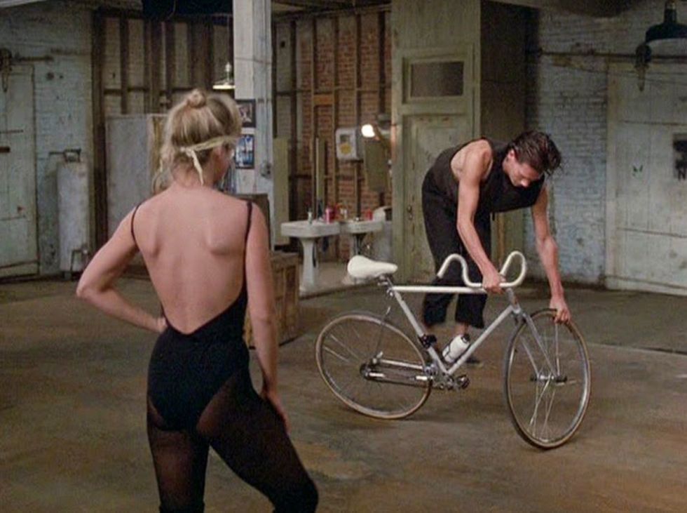 Kevin Bacon y Whitney Kershaw en Quicksilver (1986)