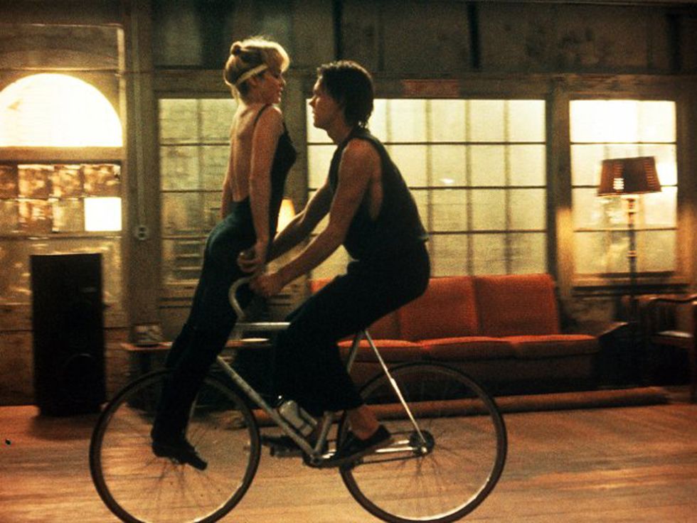 Kevin Bacon y Whitney Kershaw en Quicksilver (1986)