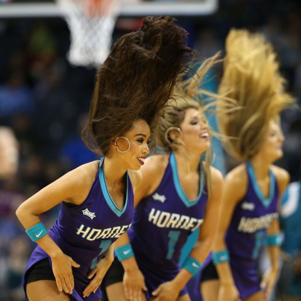 Charlotte Hornets cheerleaders