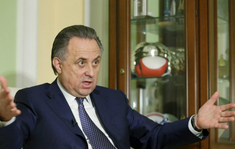El ministro Vitaly Mutko