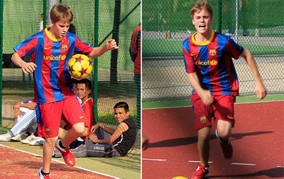 El cantante del momento, Justin Bieber, tambi�n se ha declarado fan...