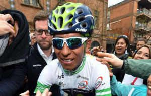 Nairo Quintana, hace dos semanas, cuando gan� la Volta a Catalunya.