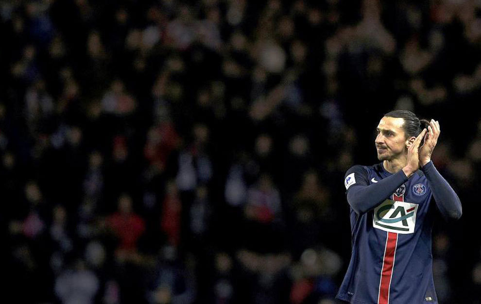 Ibra, con el PSG.