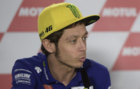 Valentino Rossi en rueda de prensa.