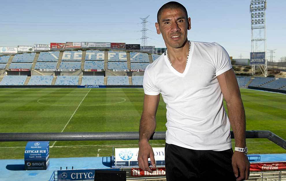 'Cata' D�az posa en el feudo azul�n para un reportaje de Marca