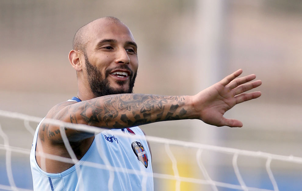 Martins durante un entrenamiento.