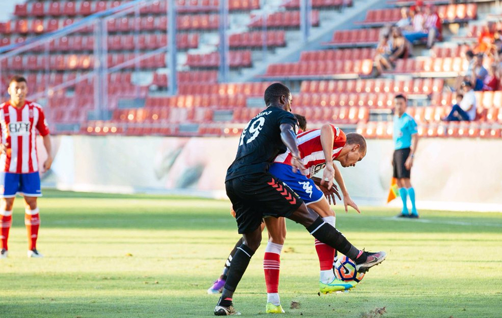 Girona y N�stic disputaron un igualado encuentro en Montilivi.