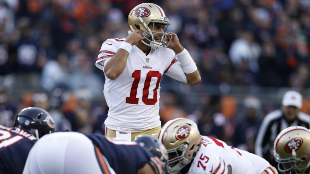 Jimmy llegó traspasado a San Francisco desde New England el 31 de...