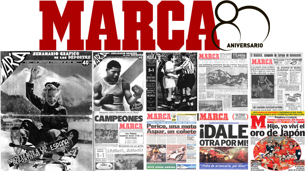 Empieza un a�o muy especial en la historia de MARCA: nuestro 80 aniversario