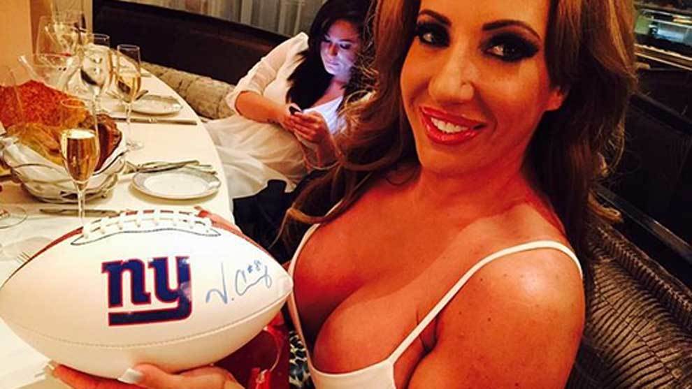 Richelle Ryan, reputada actriz porno devota de los New York Giants de...
