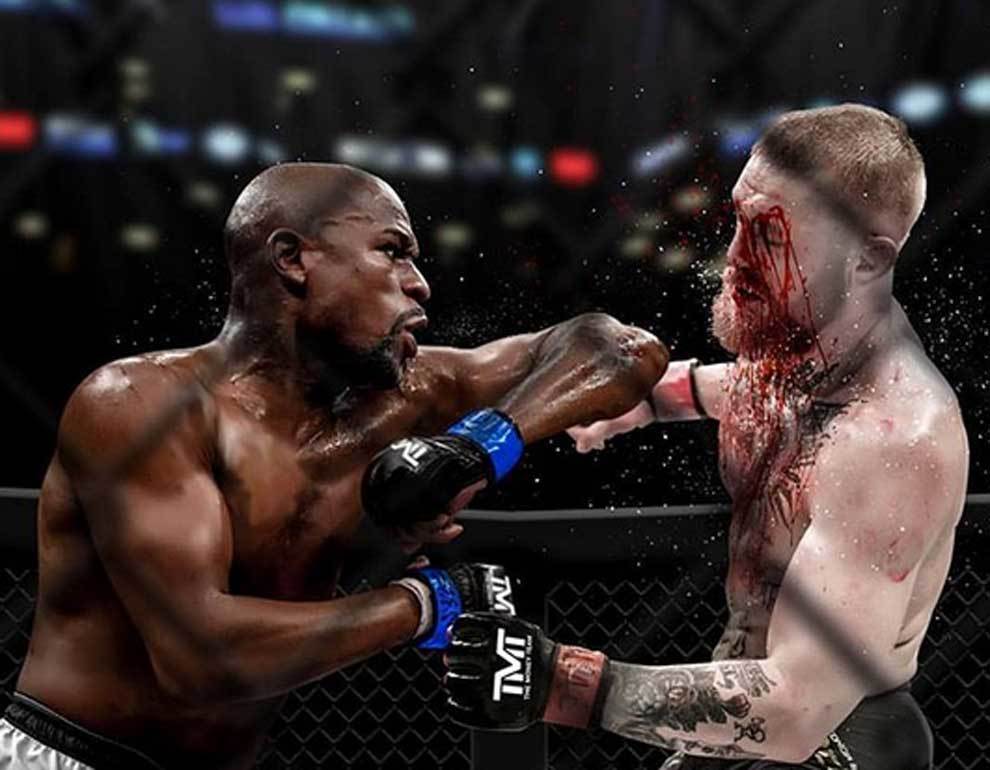 El ensagrentado troleo de Floy Mayweather a Conor McGregor