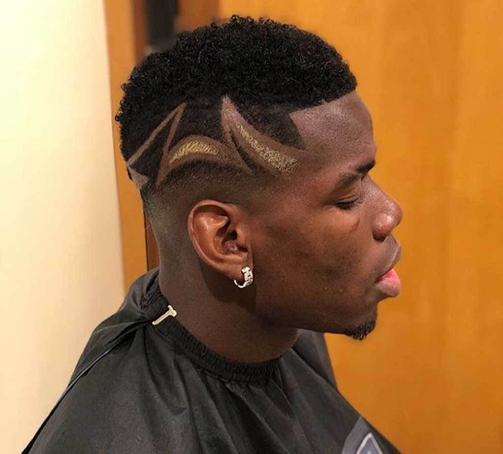 El nuevo y espectacular corte de pelo de Pogba
