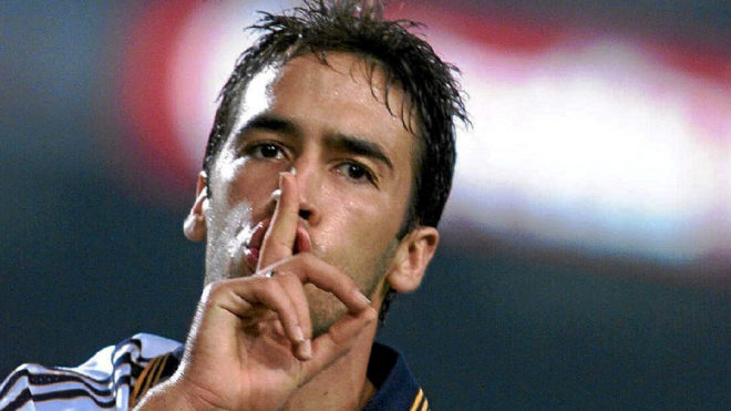 Ra�l el d�a que mand� callar al Nou Camp tras marcar.