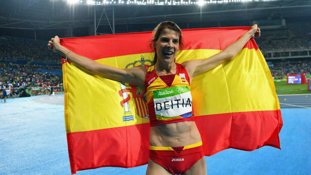Ruth Beitia, primera campeona ol�mpica espa�ola de la historia del atletismo