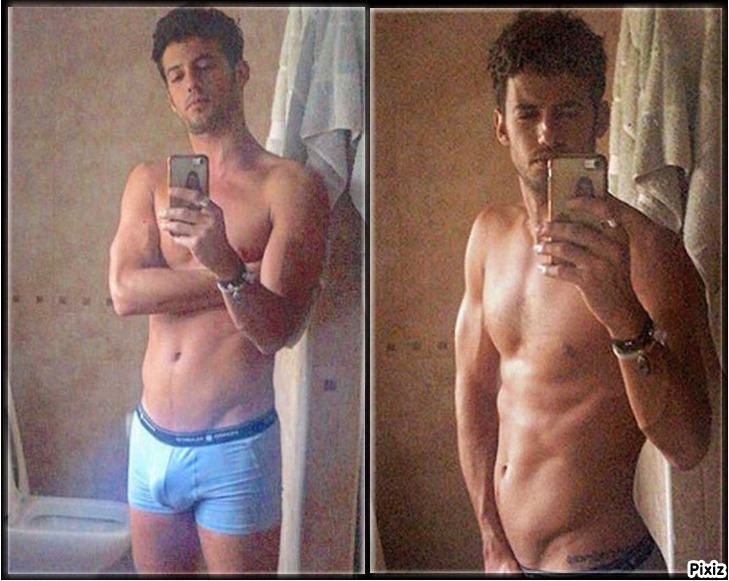 El doble polémico desnudo en Instagram de Jorge Brazález López,...