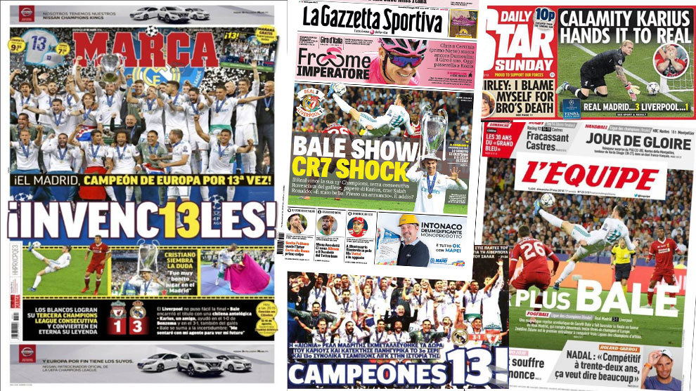 18 portadas de todo el mundo: de Epic Bale a Calamity Karius