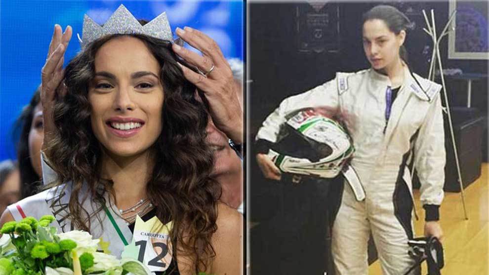 La piloto de carreras y modelo Carlotta Maggiorana es la ganadora de...