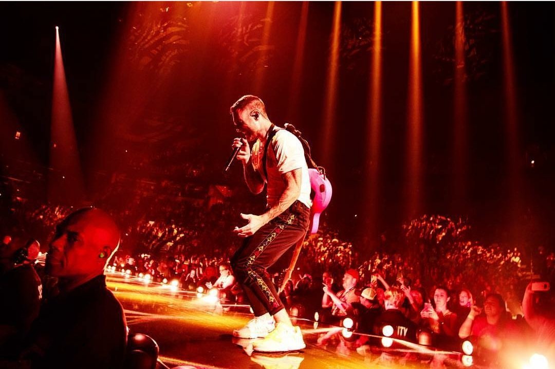 Actuaci�n en directo de Maroon 5