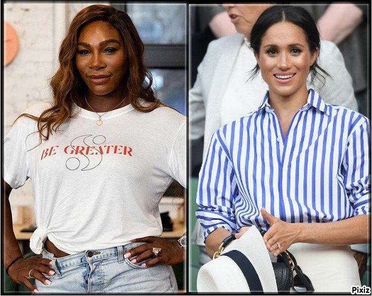 Serena Williams y Meghan Markle