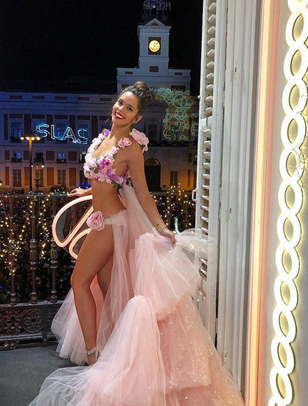 cristina pedroche new year dress Cristina pedroche once again saw in the new year