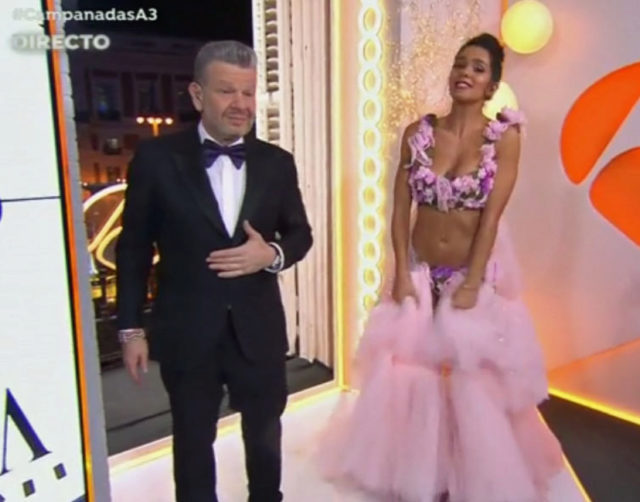 cristina pedroche new year dress TV: Cristina Pedroche hints at New Year's Eve dress: This year it will take less time to dress