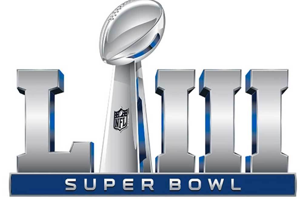 Logotipo de la Super Bowl LIII que se disputa en Atlanta