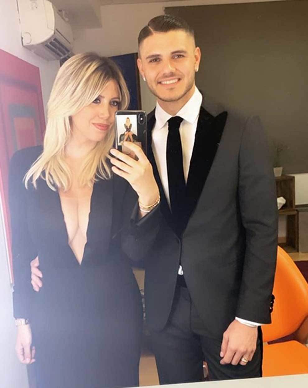 Wanda Nara y Mauro Icardi (Inter de Mil�n)