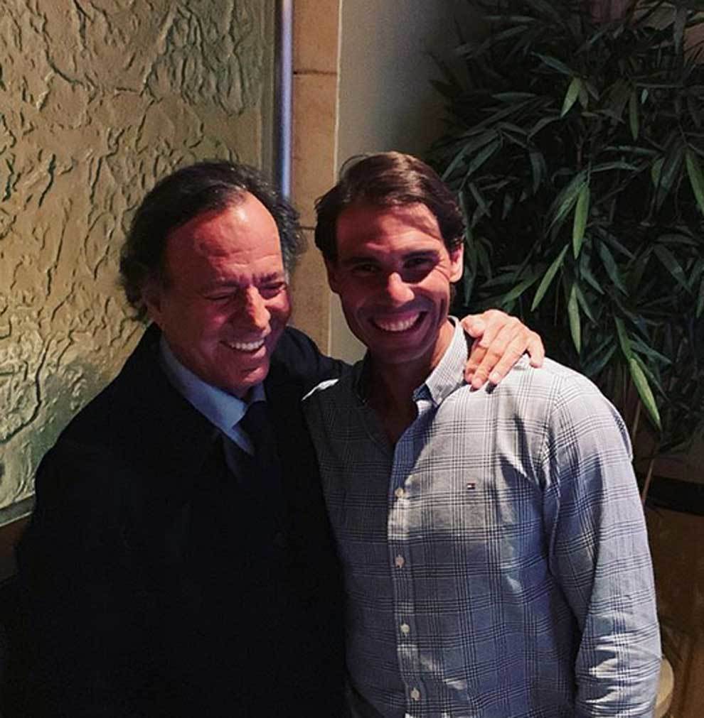 Tenis: Rafa Nadal se rinde al "único, inimitable y grandioso" Julio Iglesias  | Marca.com
