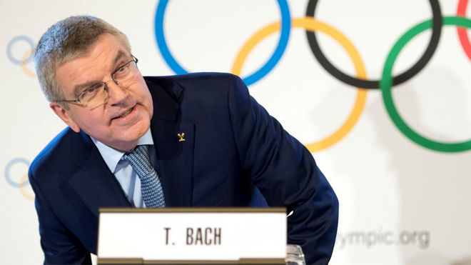 El presidente del COI, Thomas Bach.