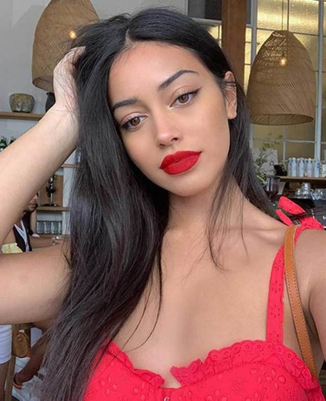 cindy kimberly red dress Fórmula 1: Spanish model cindy kimberly