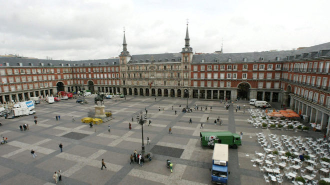 Imagen de la Plaza Mayor de Madrid.