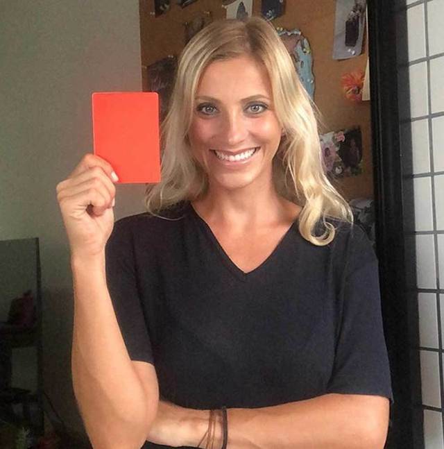 The personal album of popular Brazilian referee Fernanda Colombo