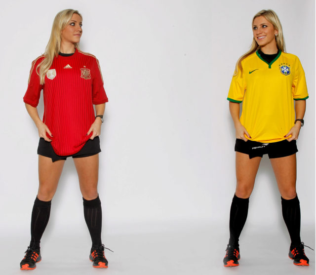 The personal album of popular Brazilian referee Fernanda Colombo