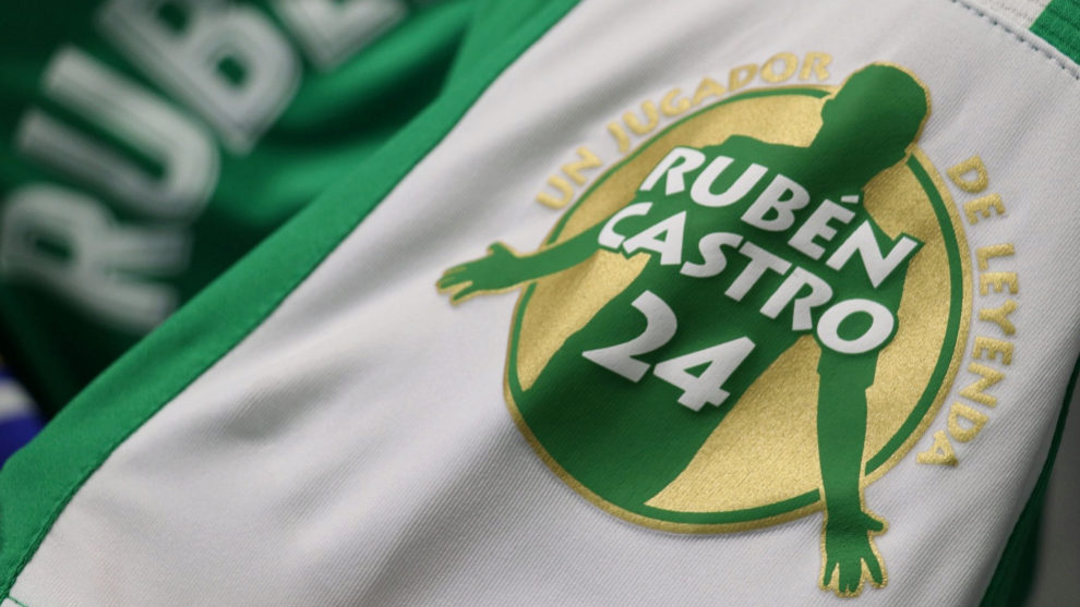 Écharpe Football Hommage Ruven Castro – Real Betis Vs UD Las Palmas – Neuve