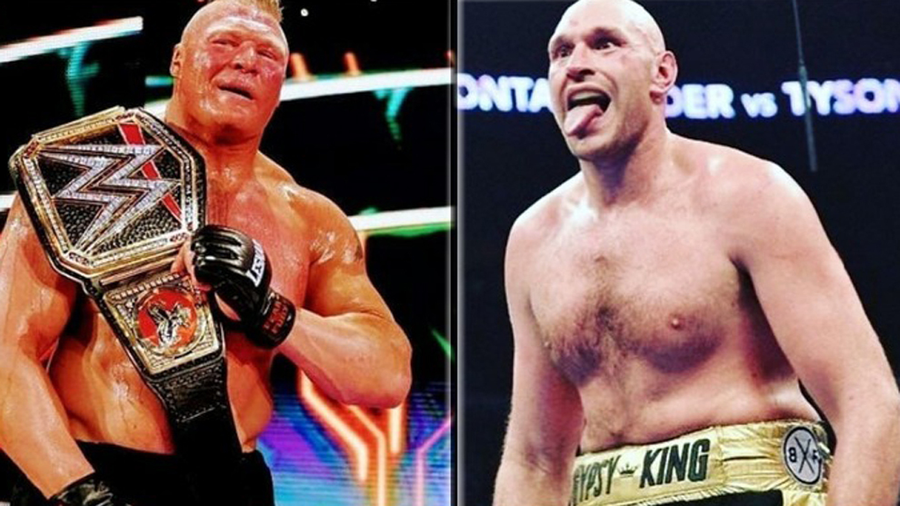 Brock Lesnar y Tyson Fury