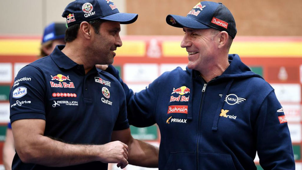 Peterhansel y Al-Attiyah, en este Dakar