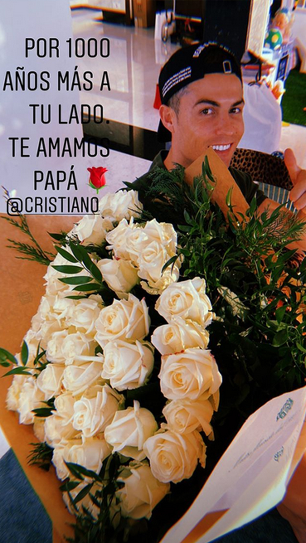 Georgina Rodr�guez felicita a Cristiano Ronaldo por su 35 cumplea�os