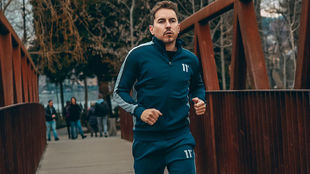 Lorenzo, corriendo en Lugano hace unas semanas.