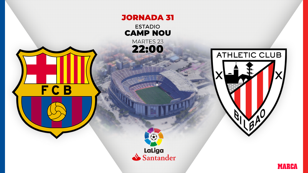La Liga: Barcelona - Athletic: horario y dónde ver en TV hoy el partido ...