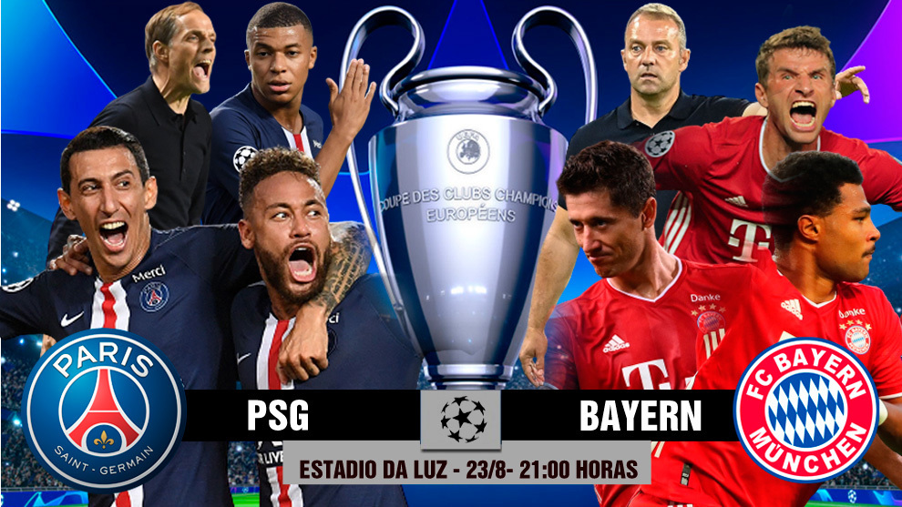 Final Champions League 2020: PSG - Bayern de Múnich: horario y canal ...