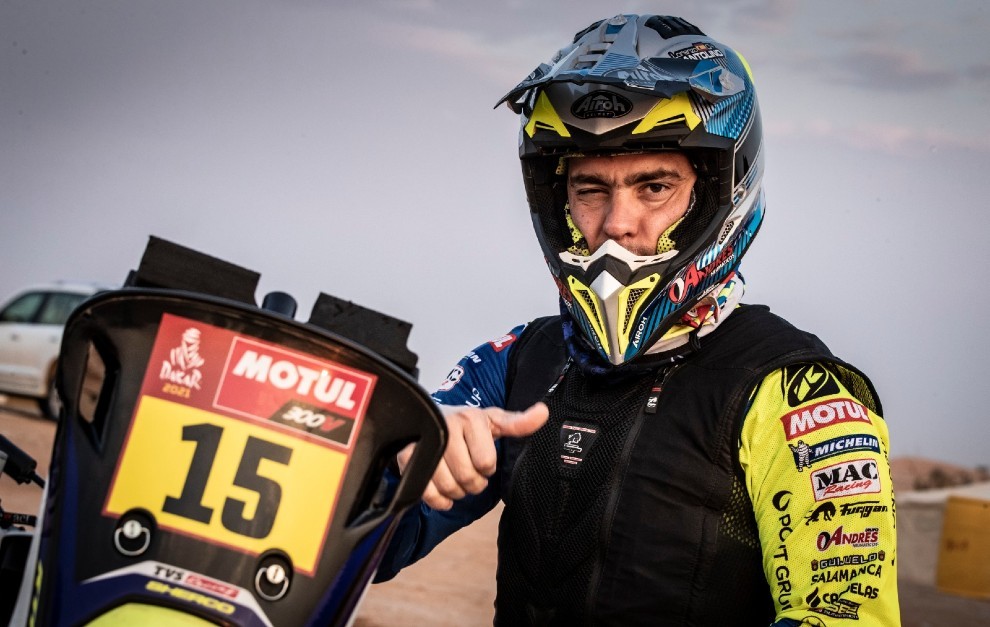 Lorenzo Santolino ha completado un sensacional Dakar.