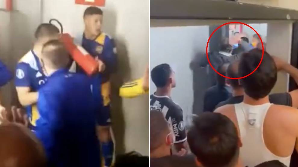 Boca y Mineiro: La polémica Libertadores 2021 con goles anulados y el matafuegos de Rojo, de vuelta en escena